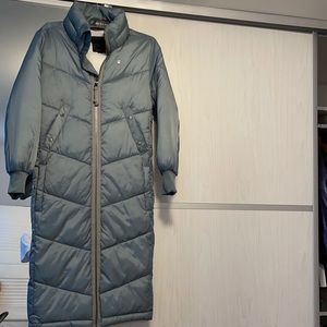 G-star Raw puffer coat size XS light green